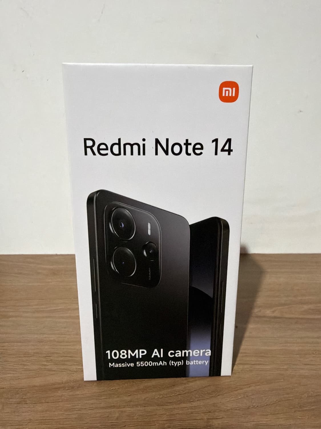Smartphone Xiaomi Redmi Note 14 Midnight Black (Preto) 6GB RAM 128GB ROM - 1
