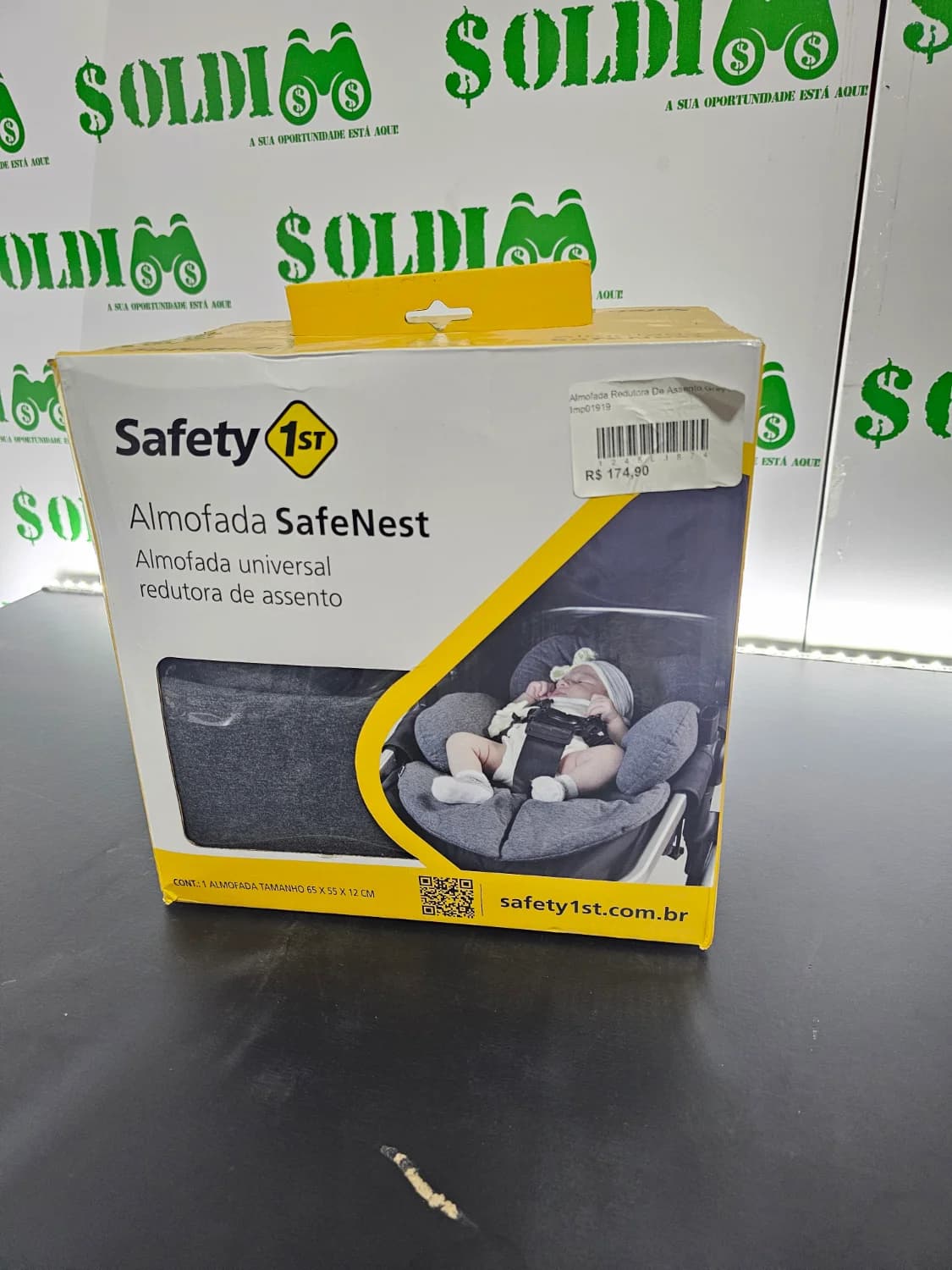 Almofada Redutora De Assento Grey - Imp01919 - 1