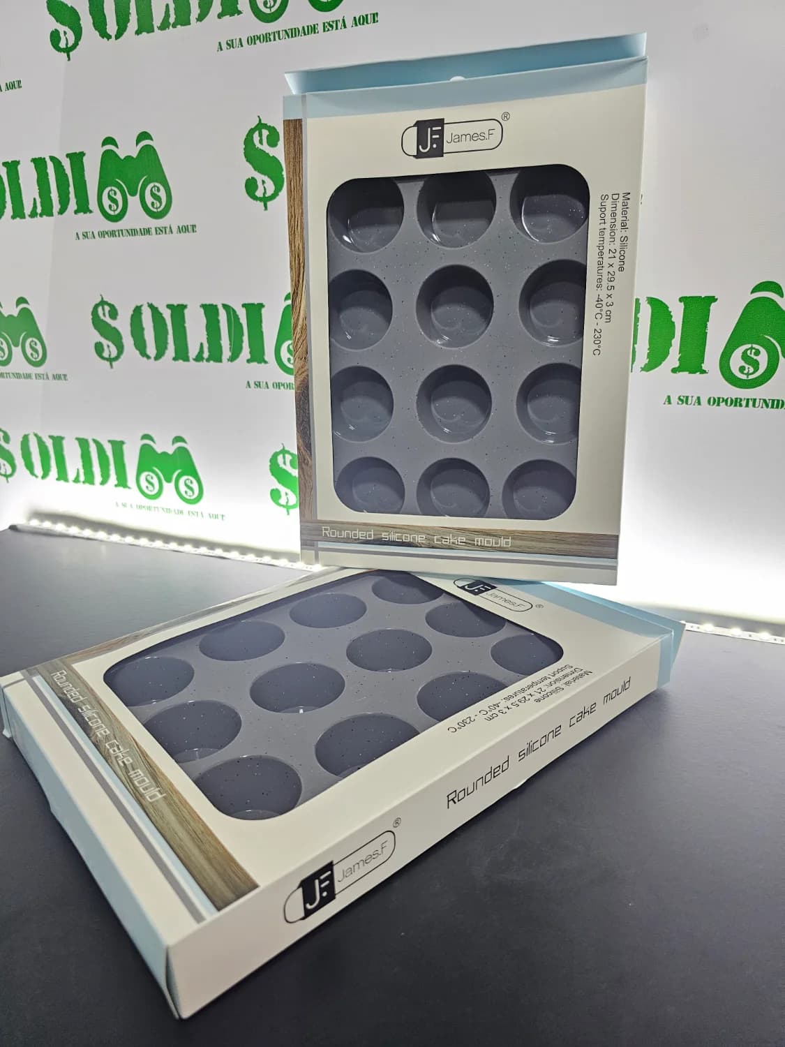 Forma De Silicone Muffin C1|A1|P4 - 1