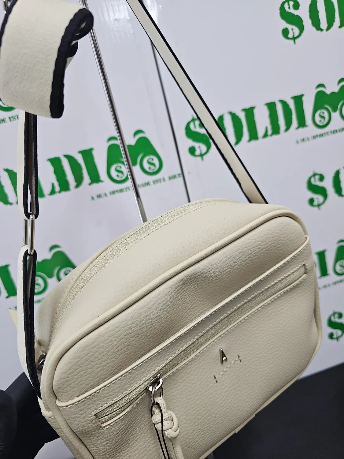 BOLSA TIRACOLO BRANCA ANACAPRI LISA MEDIA - 2