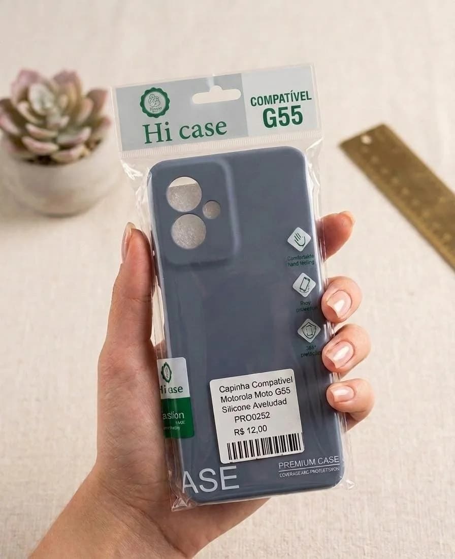Capinha Compatível Motorola Moto G55 Av. Cz/Lav - 1