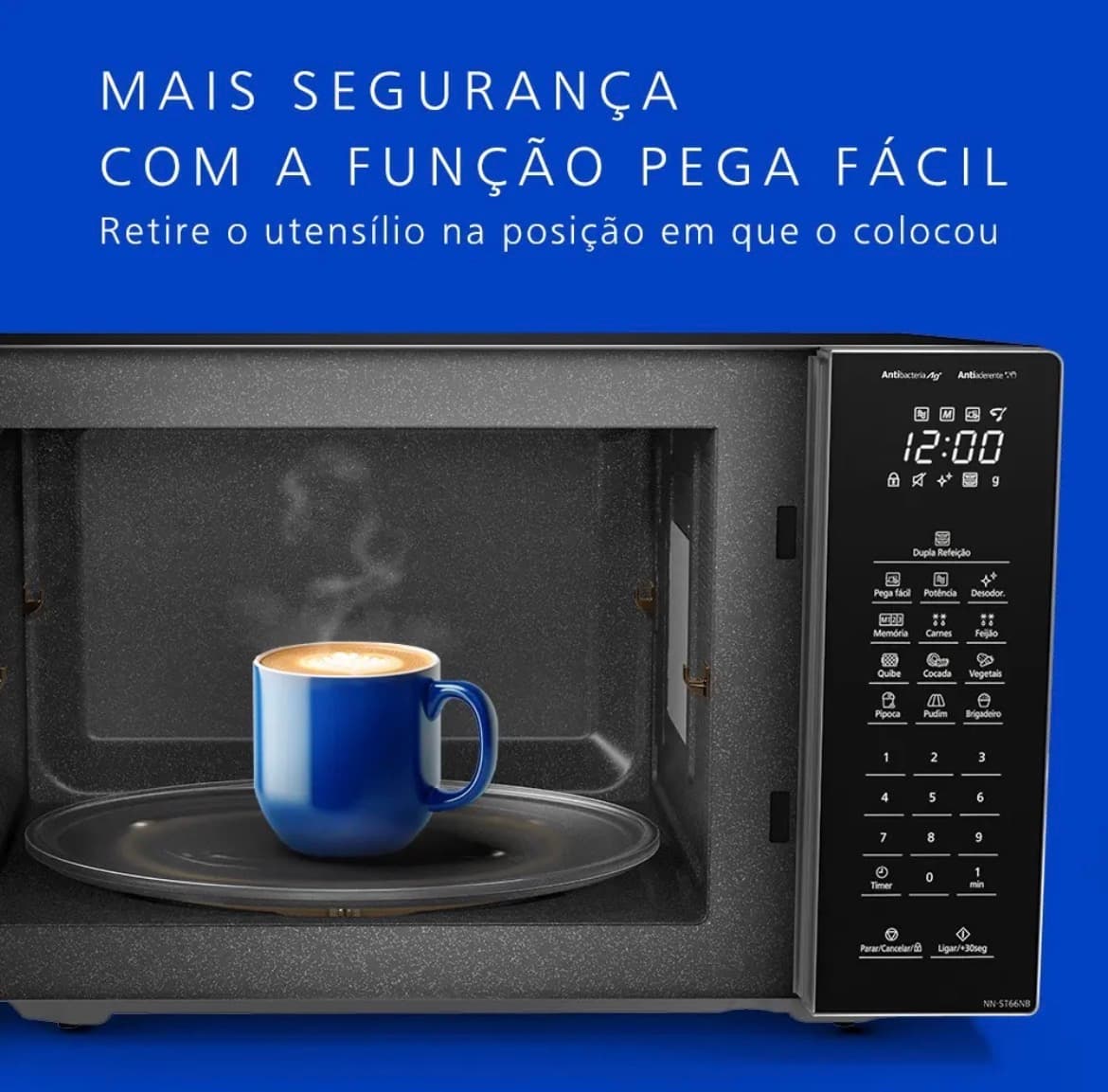 Microondas Panasonic 34 litros com prateleira. - 3