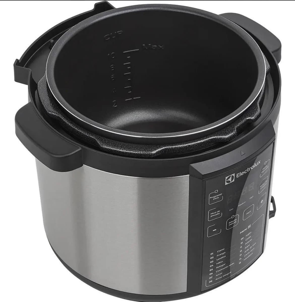 Panela Pressão Elétrica Chef Electrolux 6l Somente 220 Volts - 3