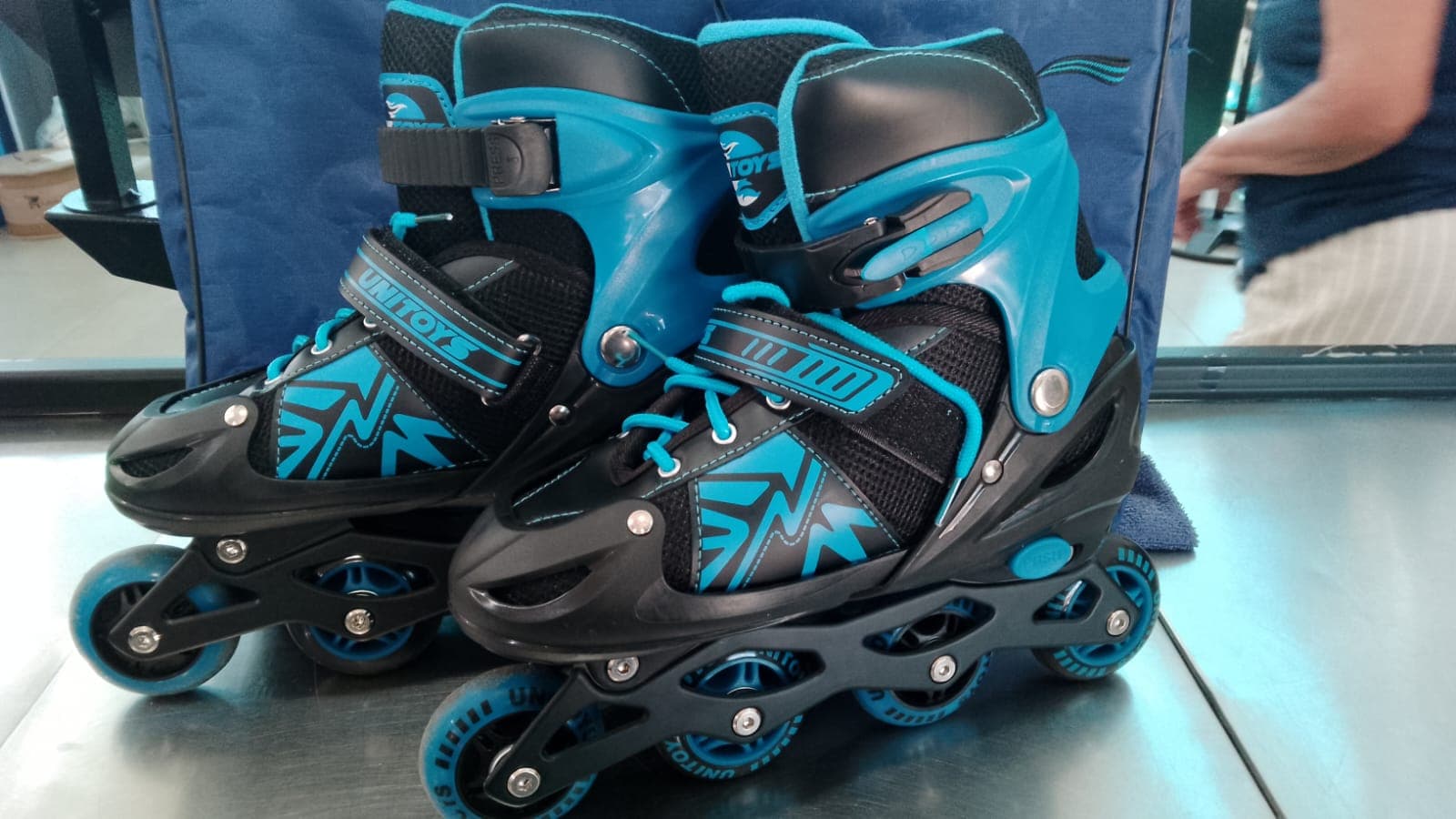 PATINS INFANTIL INLINE 4 RODAS MENINO MENINA COM REGULAGEM C - 1