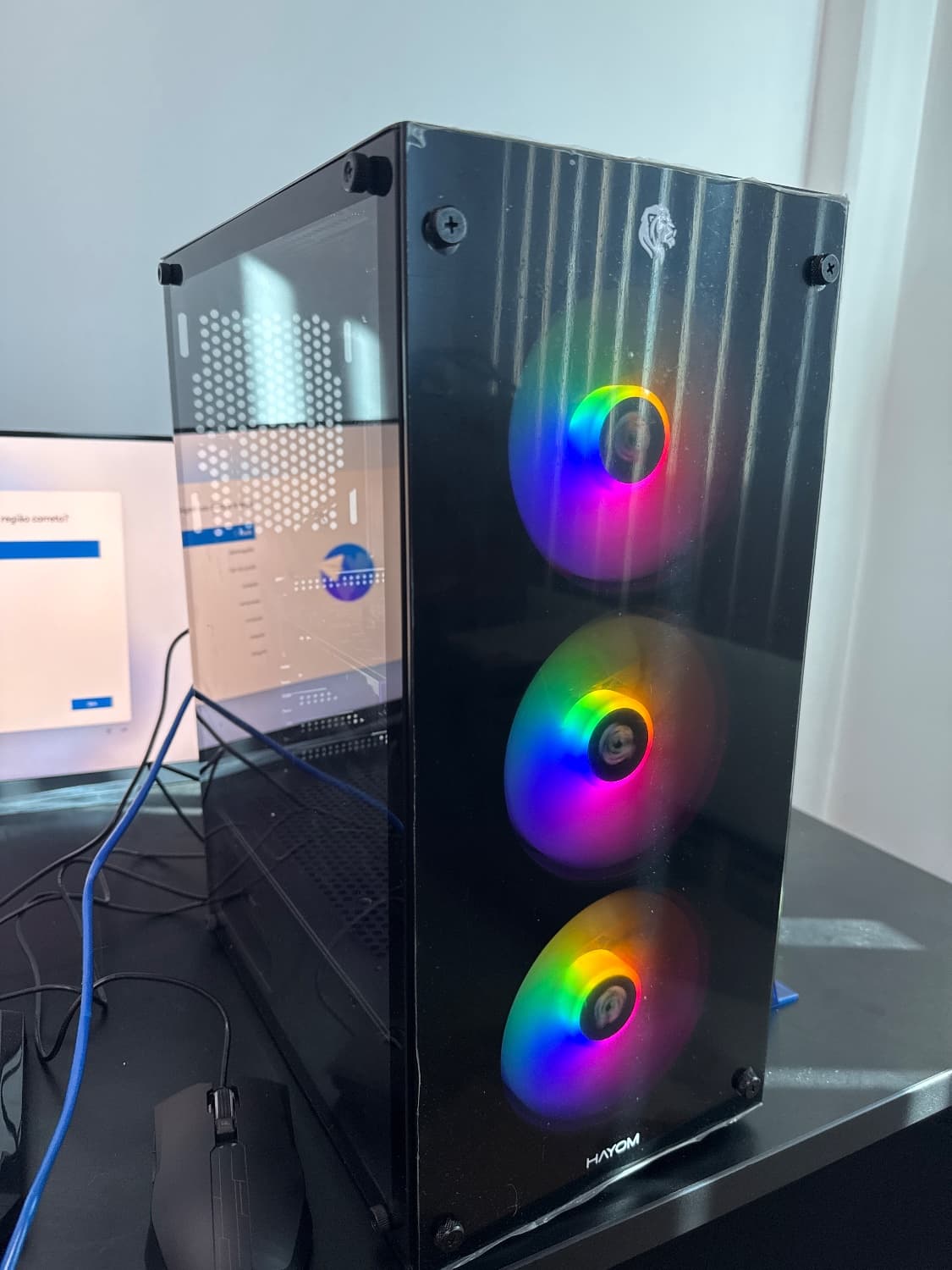 PC GAMER CPU INTEL I7 3A + SSD SATA + 8/16GB RAM + FONTE 500W + PV GEFORCE GTX750 - 1