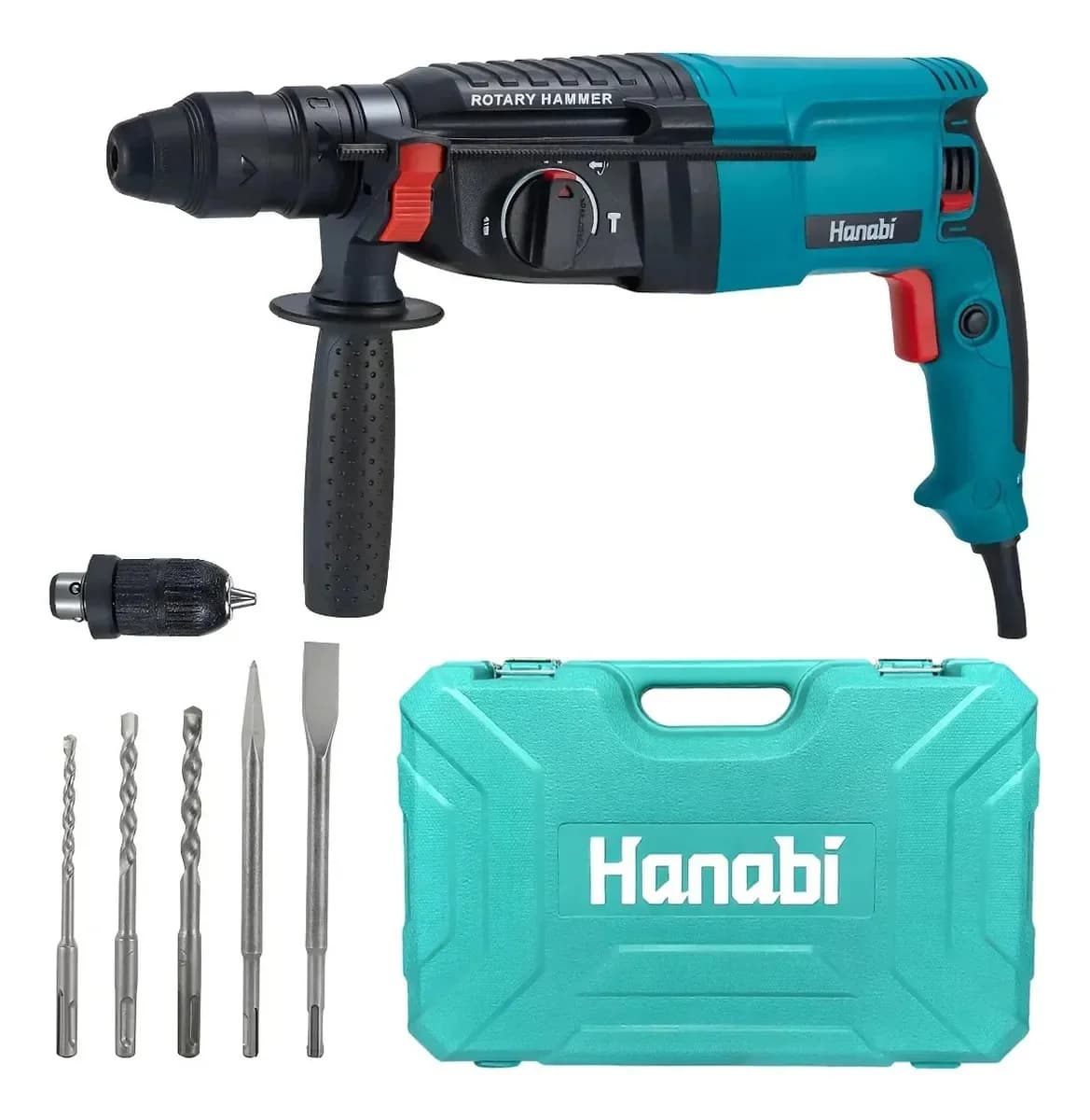 MARTELETE PERFURADOR ROMPEDOR HANABI 127V - 1