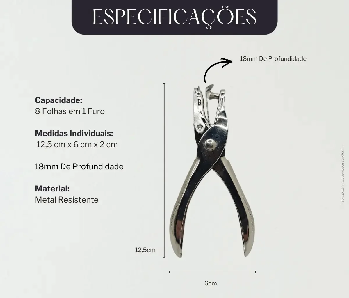 PERFURADOR PAPEL YINS PAPER 1 FURO - 1