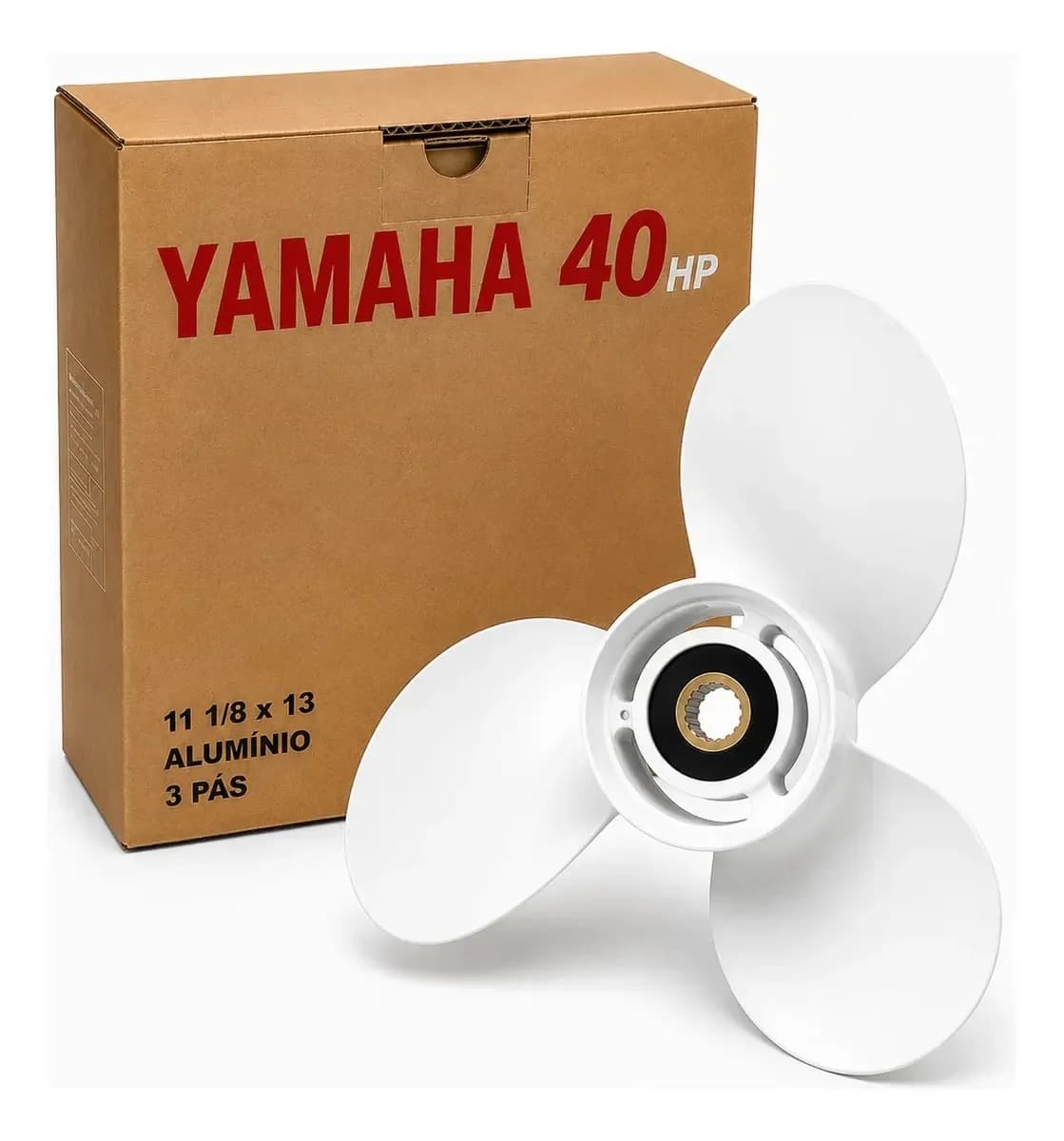 HÉLICE NÁUTICA 11 1/8X13 PARA MOTOR YAMAHA 3 PAS - 1