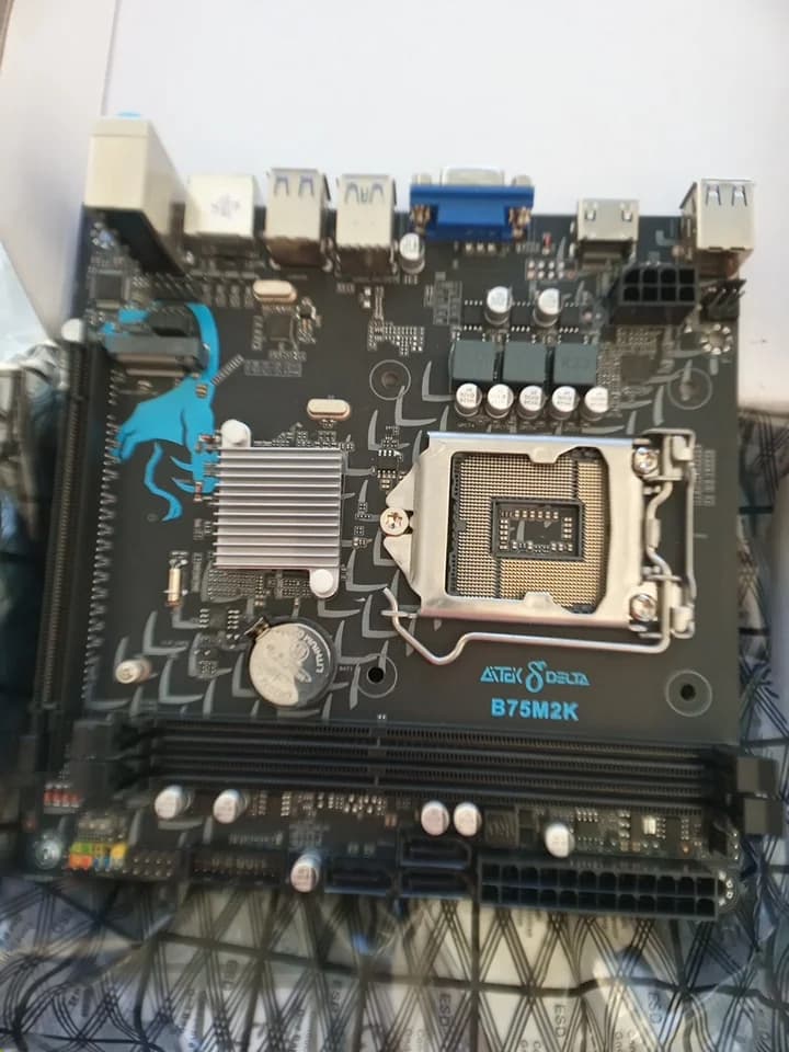 PLACA MÃE MAXXDIGITAL LGA 1155 DDR3 INTEL B75 HDMI USB VGA 16GB - 1
