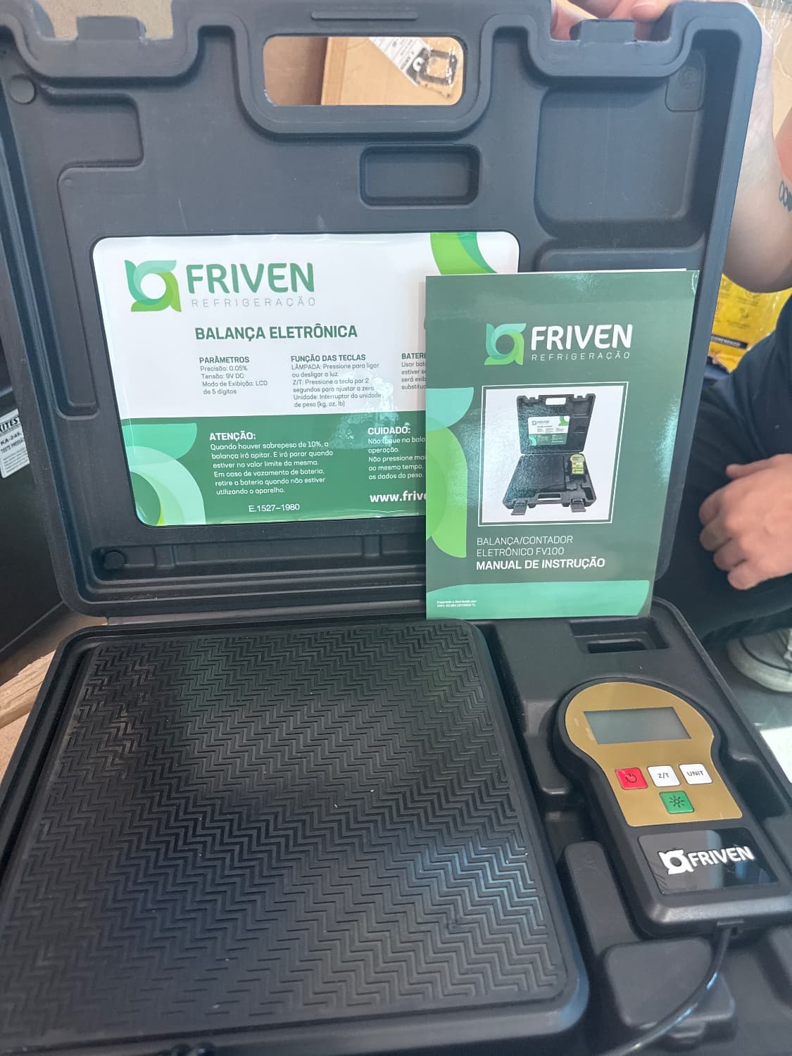 BALANCA PARA AR CONDICIONADO REFRIGERAÇÃO ATÉ 100KG DIGIT - 1
