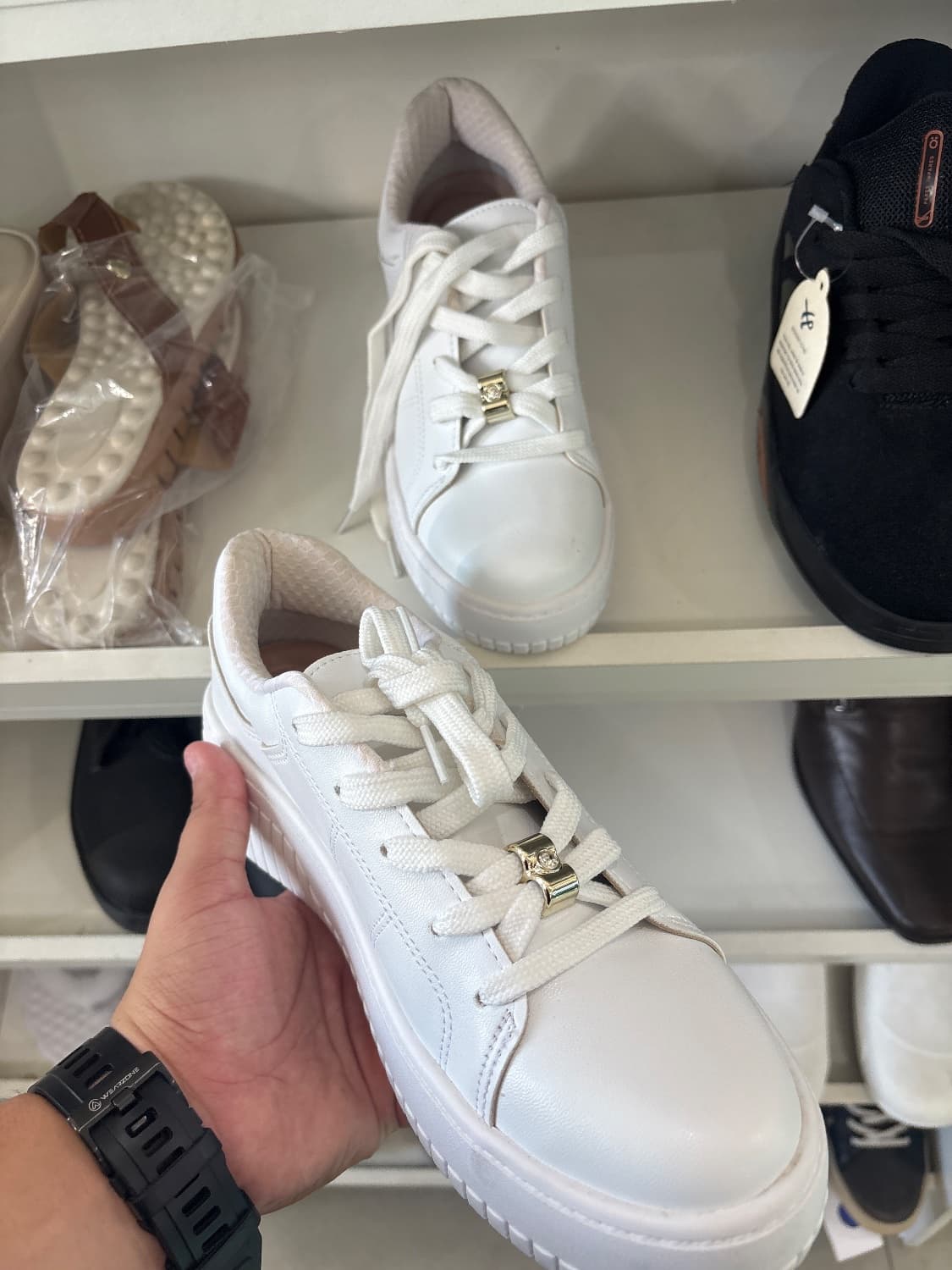 TÊNIS FEMININO BEIRA RIO FLATFORM CONFORTÁVEL LEVE ORIGINA - 1