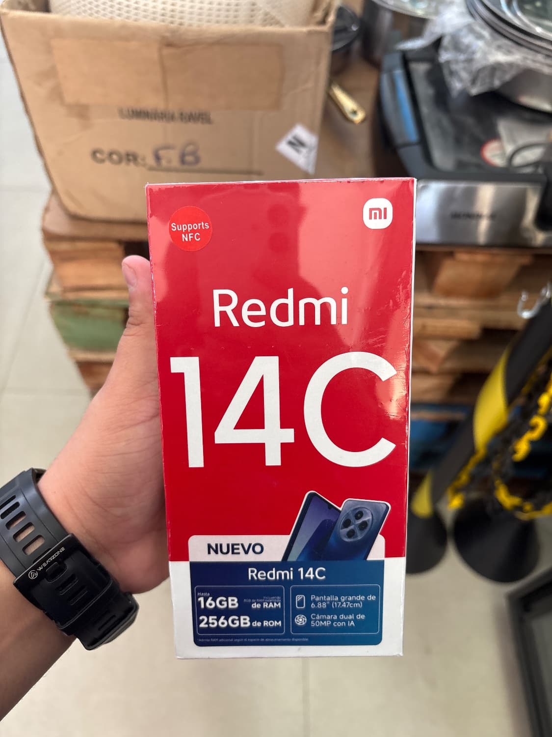 REDMI 14C 16GB DE RAM 256GB DE ROM - 1