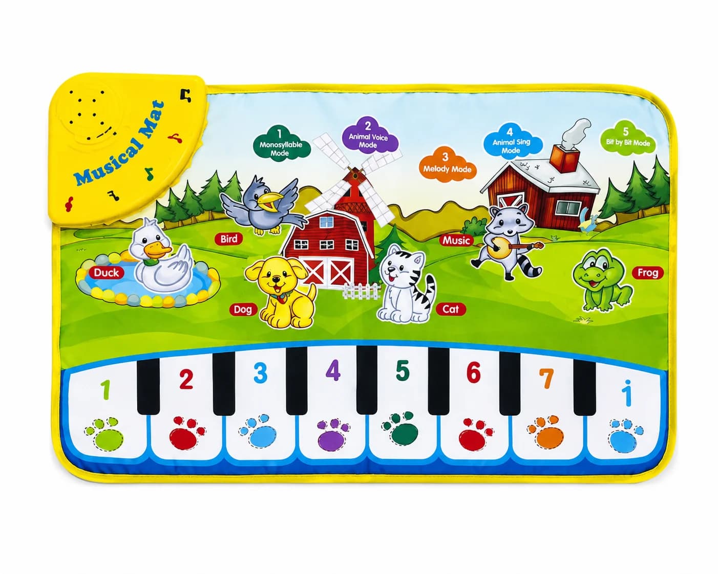 Tapete Musical Piano bebê - 1