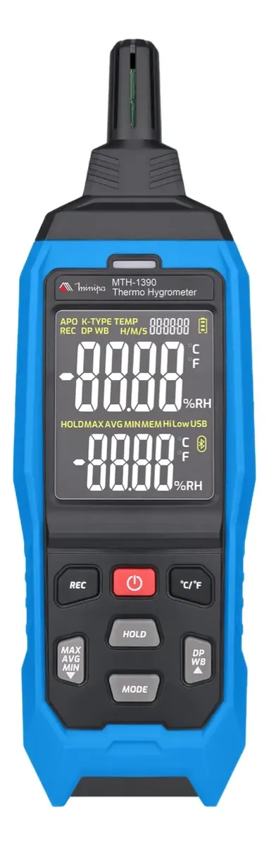 Termo-higrômetro Digital Minipa Mth-1390 - 1