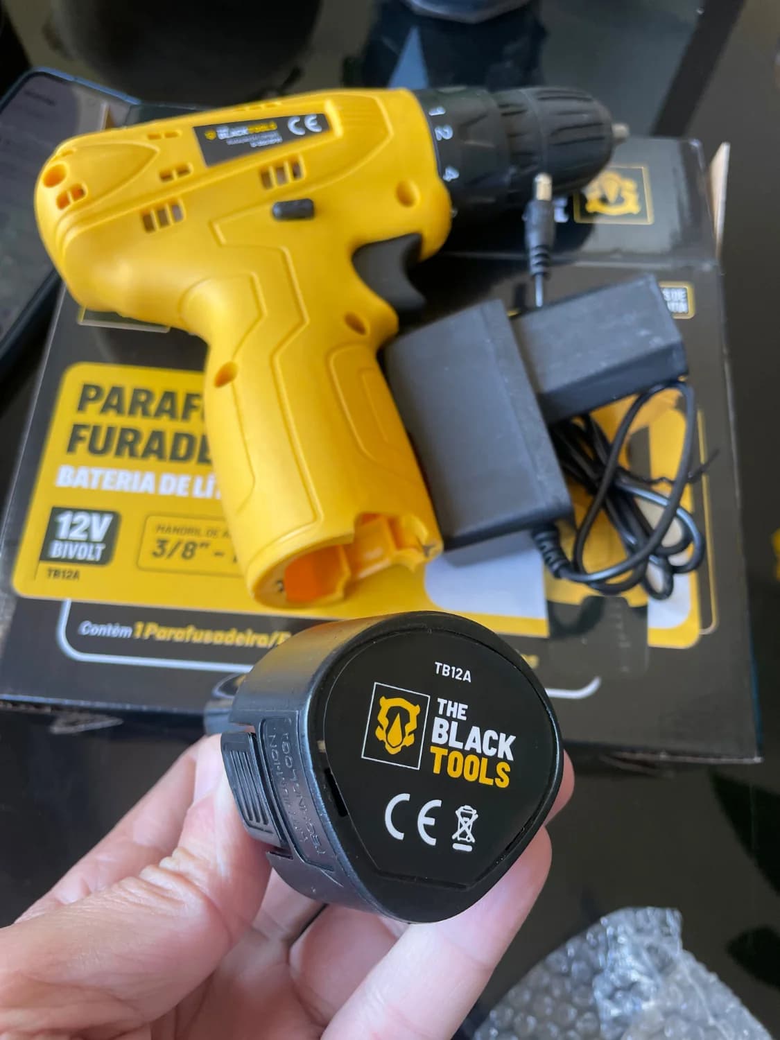 Parafusadeira e Furadeira THE BLACK TOOLS - 3