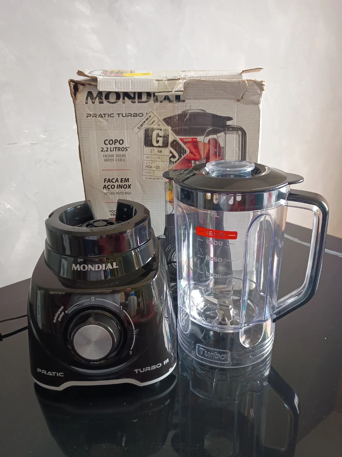 Liquidificador Pratic Turbo III MONDIAL - 2