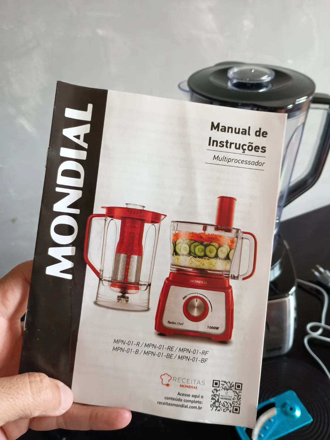 Multiprocessador Turbo Chef 5 em 1 Mondial - 3