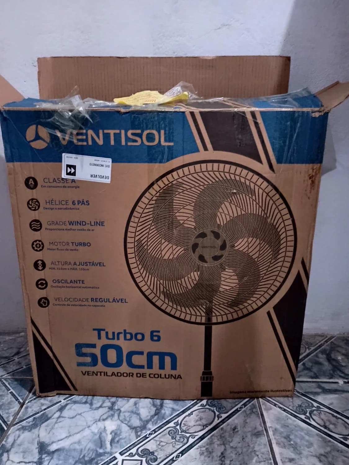Ventilador Oscilante de coluna VENTISOL - 3