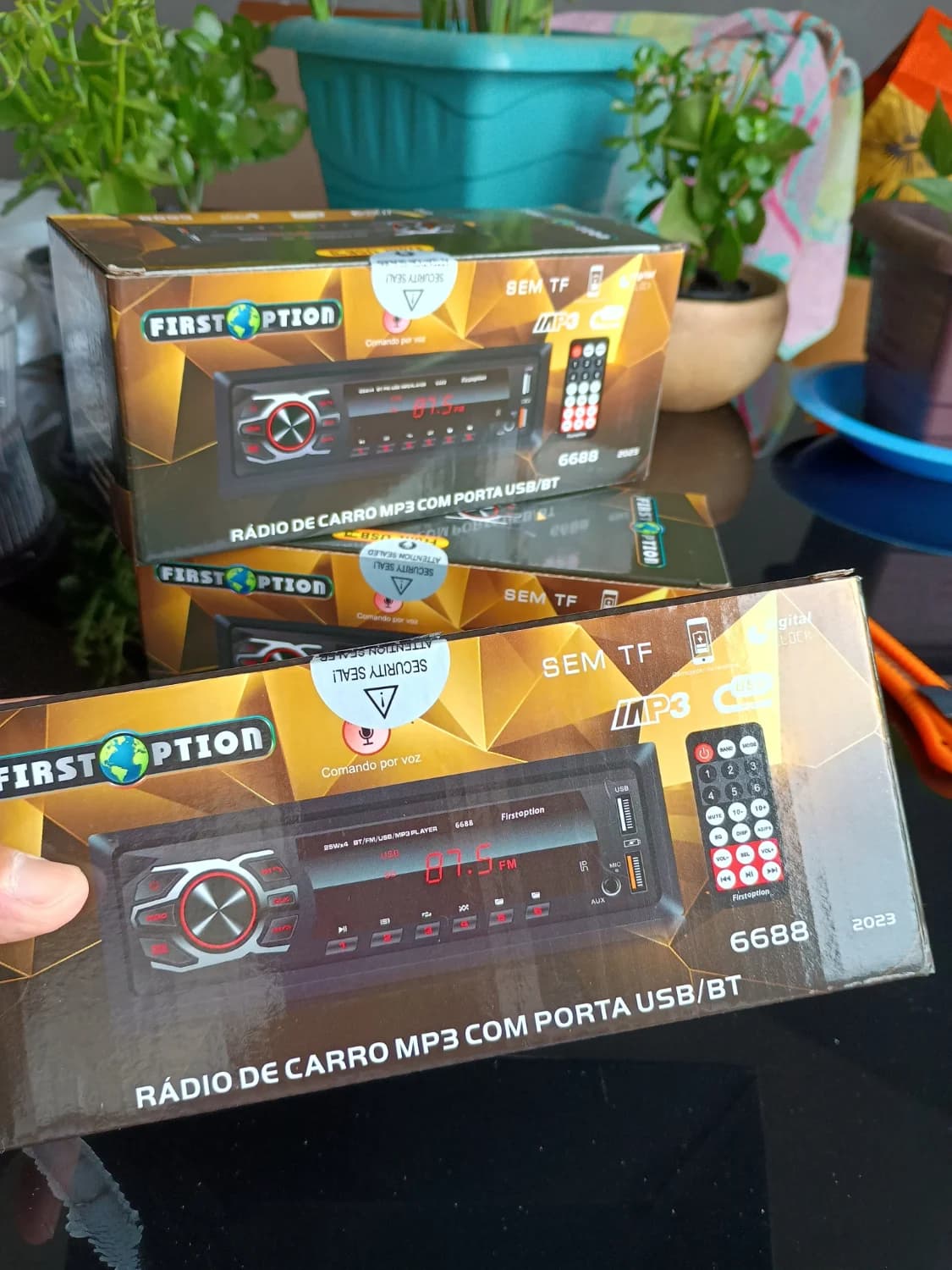 Rádio automotivo FIRST OPTION - 1