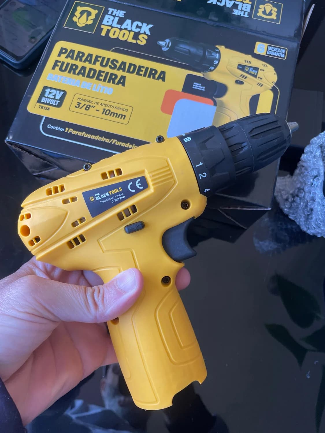 Parafusadeira e Furadeira THE BLACK TOOLS - 2