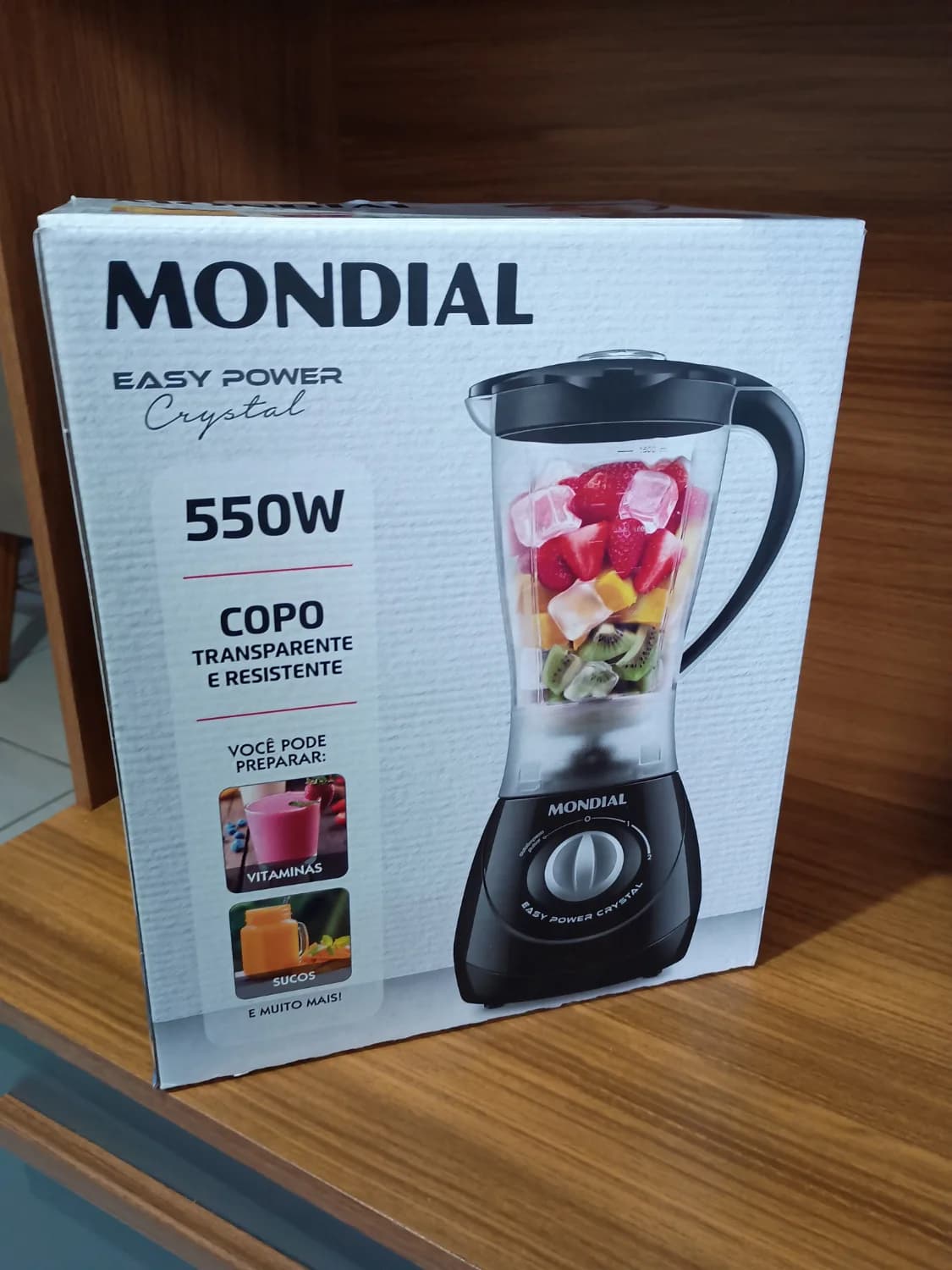 Liquidificador Easy Power Crystal MONDIAL - 1
