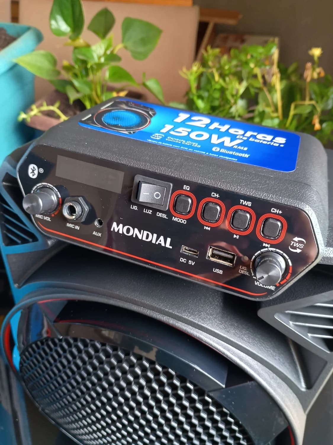 Caixa de som MONDIAL - 4