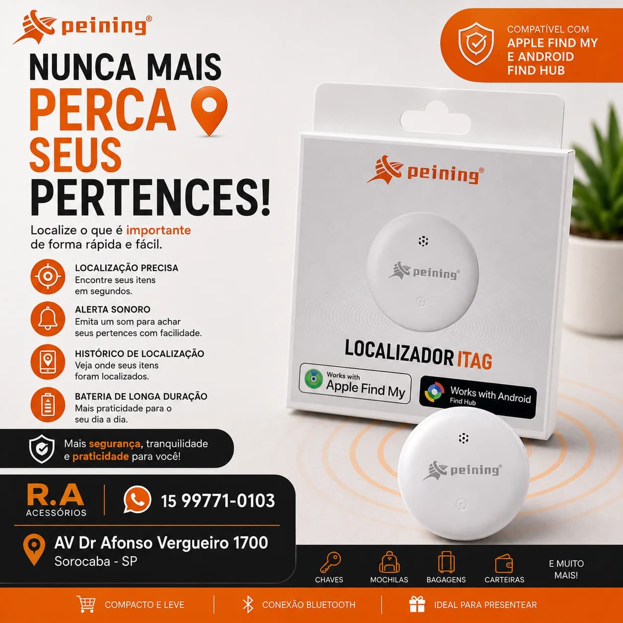 Smart Tag Localizador Rastreador Gps - 1