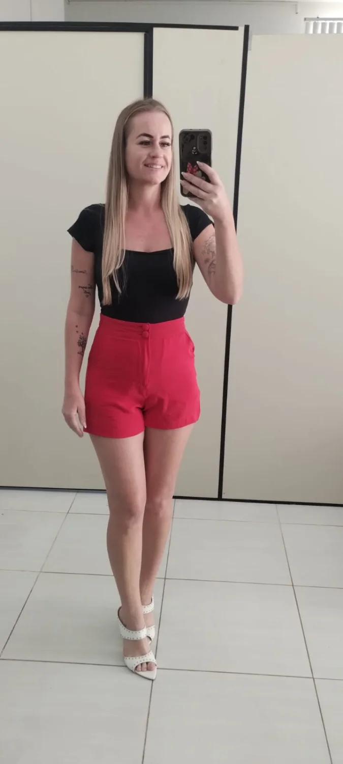 SHORT DUNA COM BOTÃO PP - 1