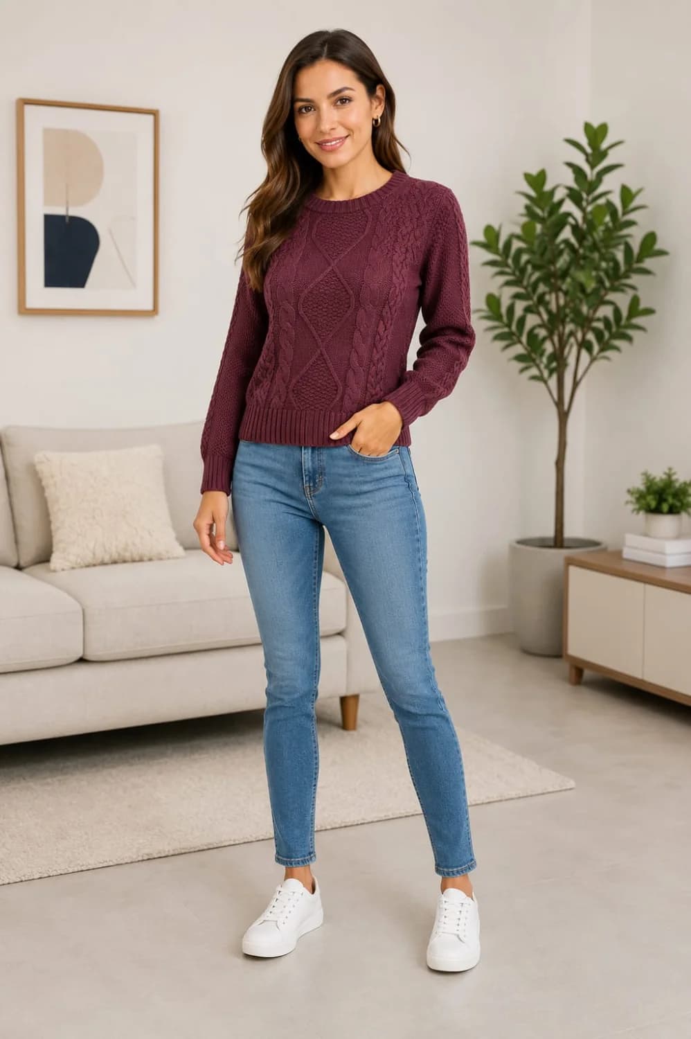 BLUSA LÃ TAMANHO UNICO - 1