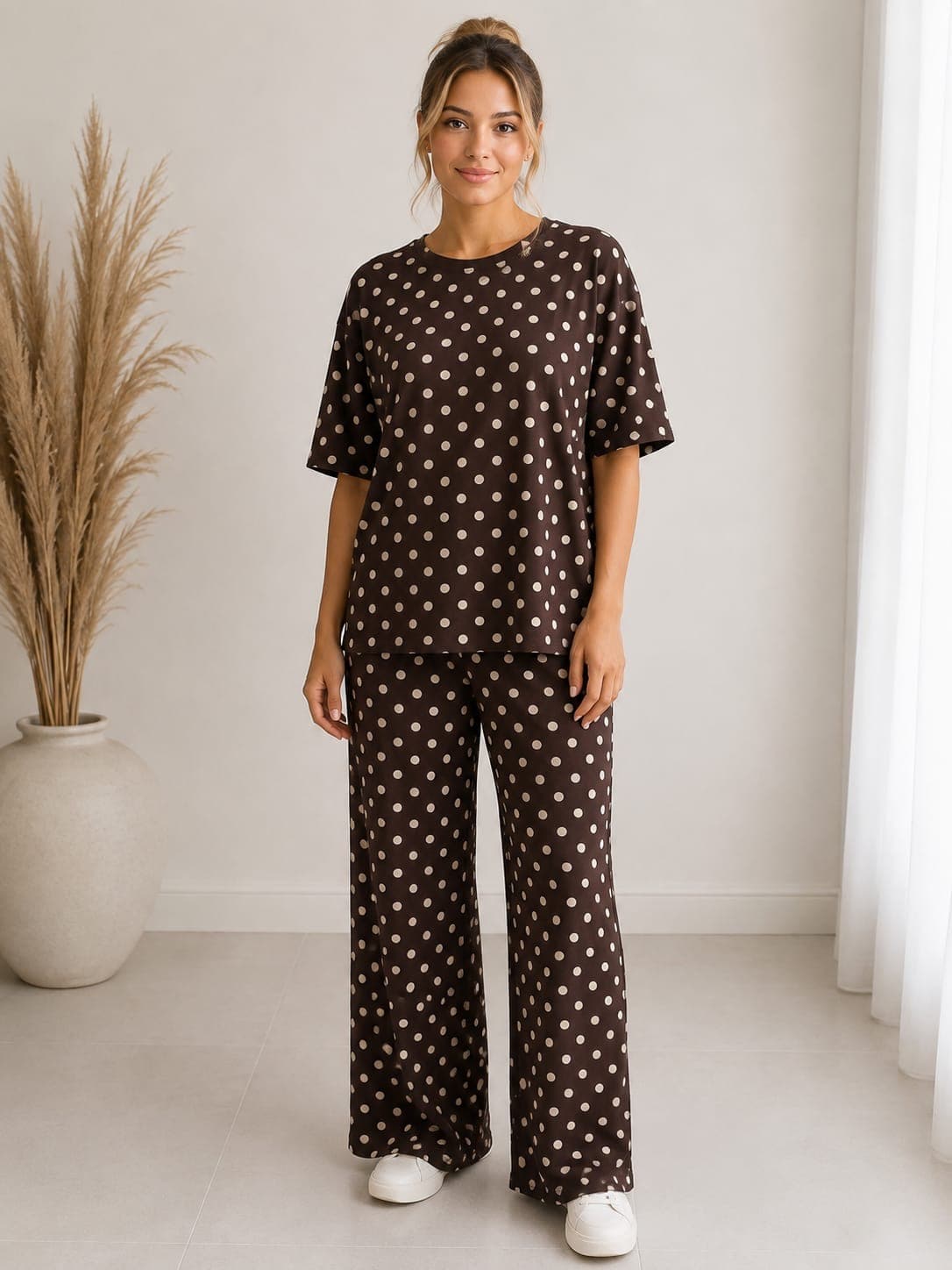Conjunto malha viscose poa tamanho GG - 1