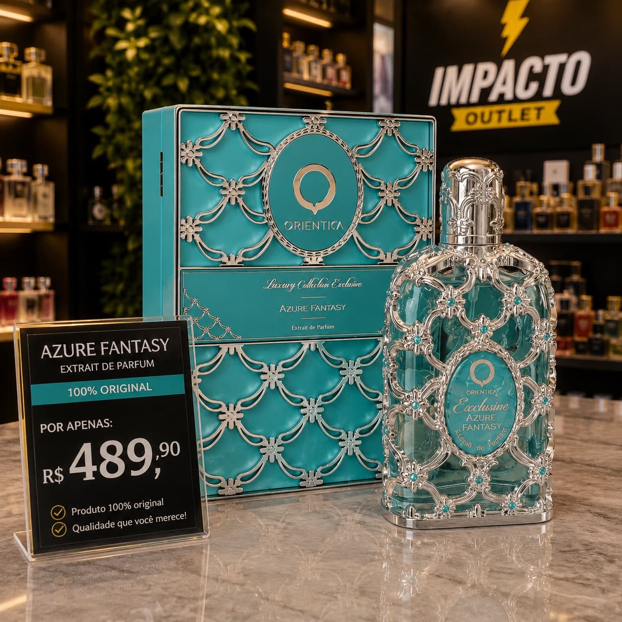 💎 Orientica Azure Fantasy Extrait de Parfum – 100% Original 💎 - 1