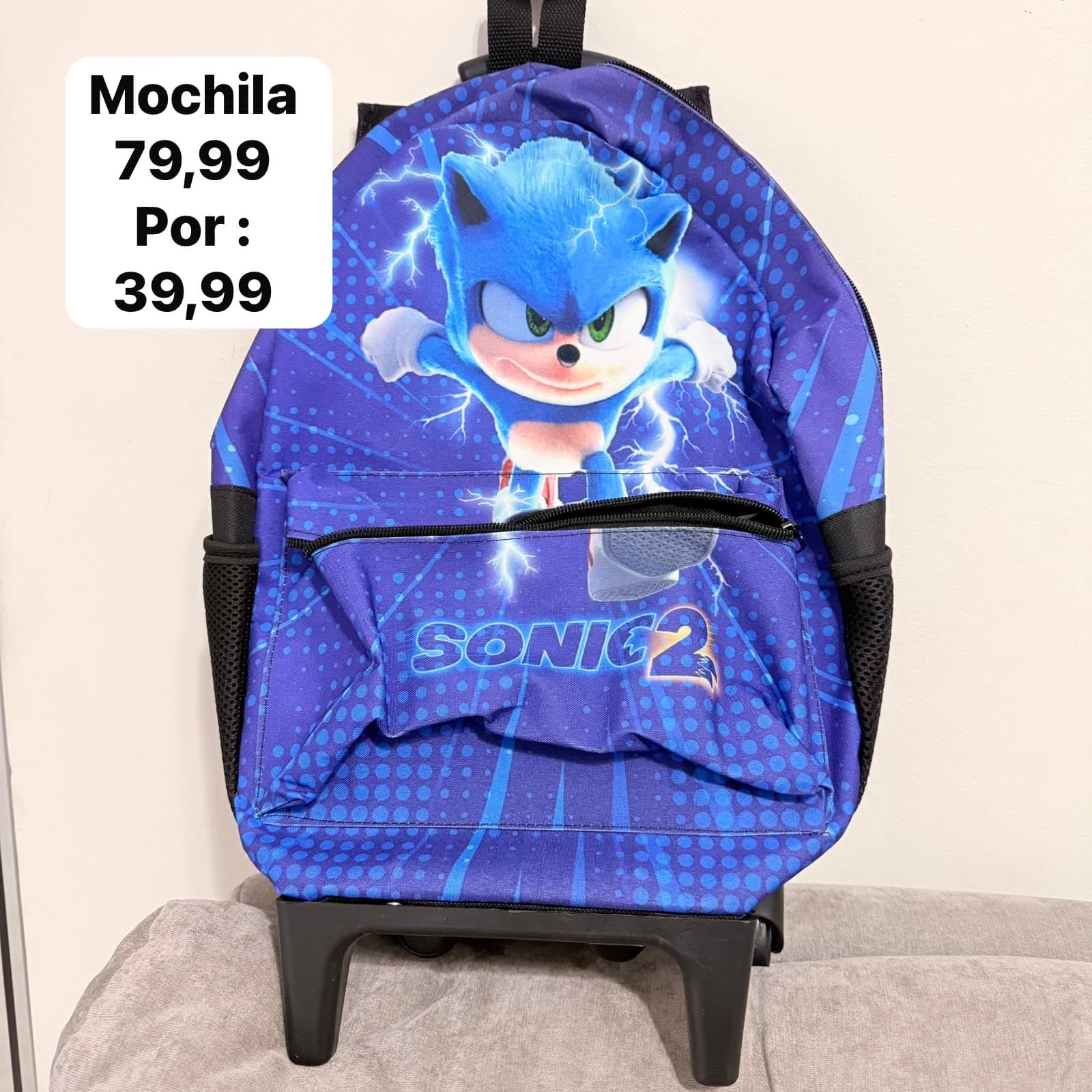 Mochila sonic - 1