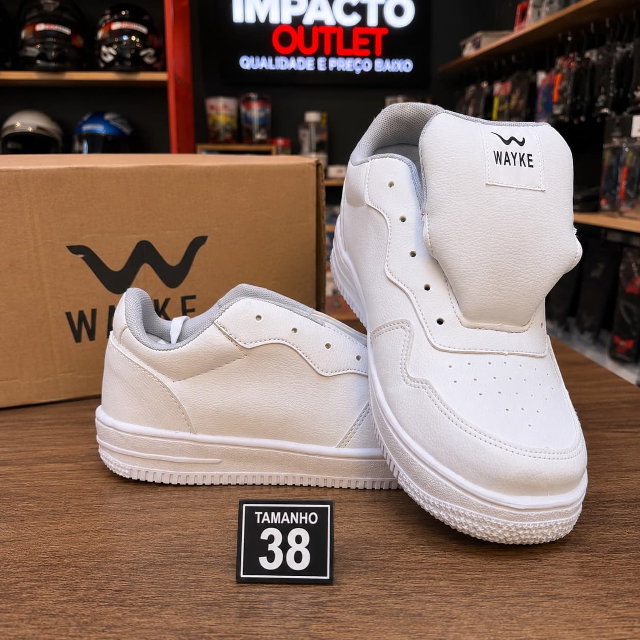 👟 Tênis WAYKE Preto – Nº 38 - 1