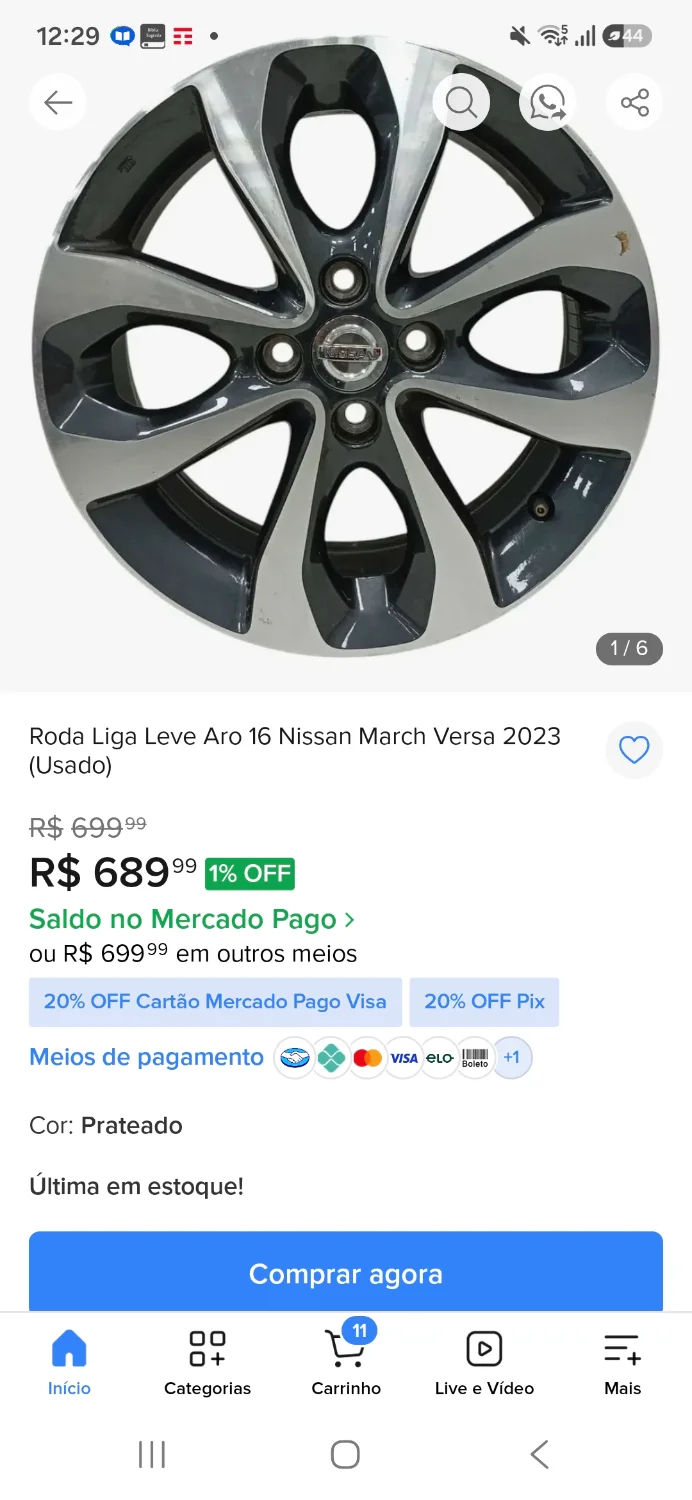 Aro Versa precisando reformar - 2