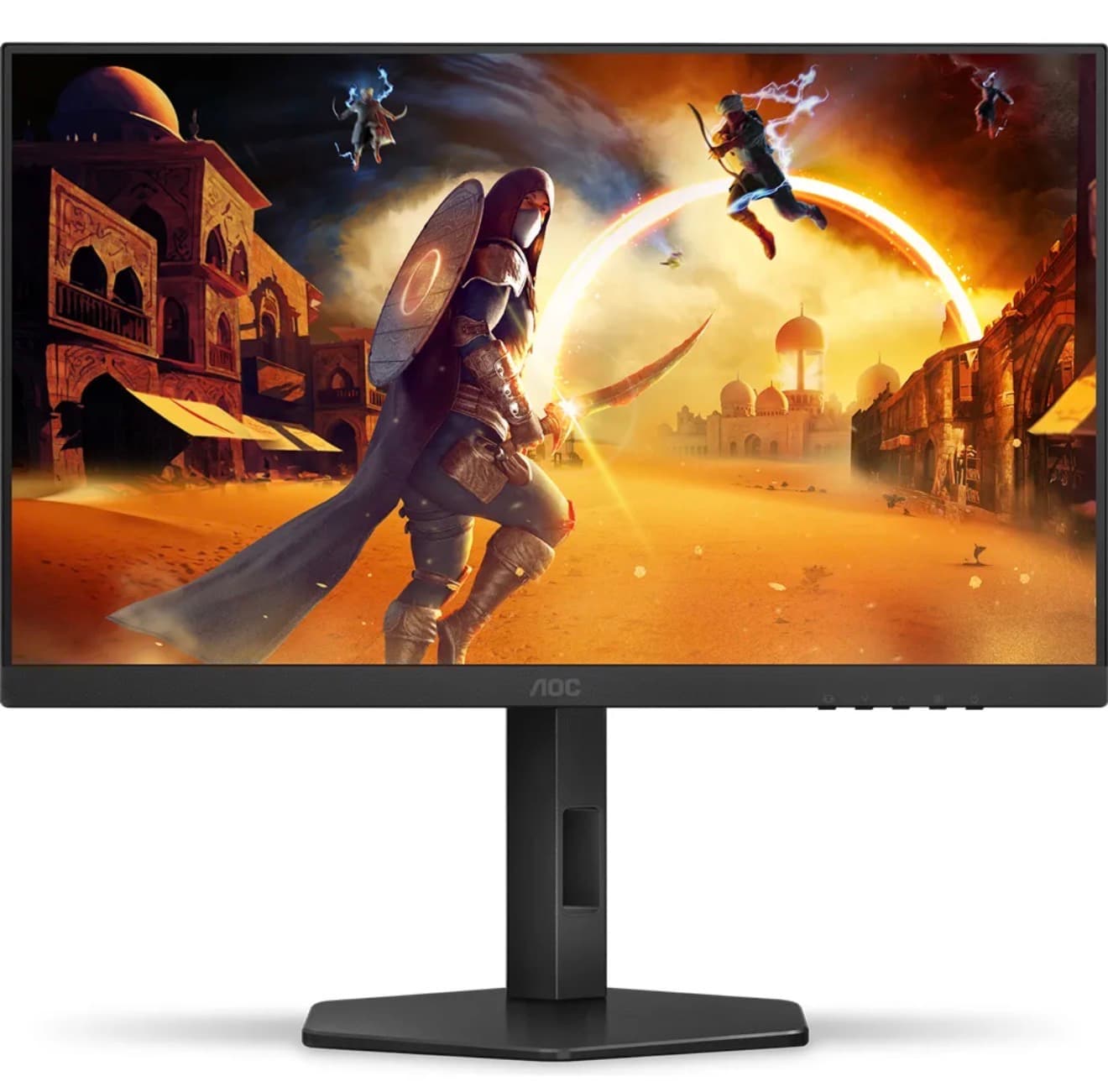 AOC, Monitor Gamer G4 24” 180Hz, 24G4/P, 0,5ms IPS, com Ajuste de Altura - 1