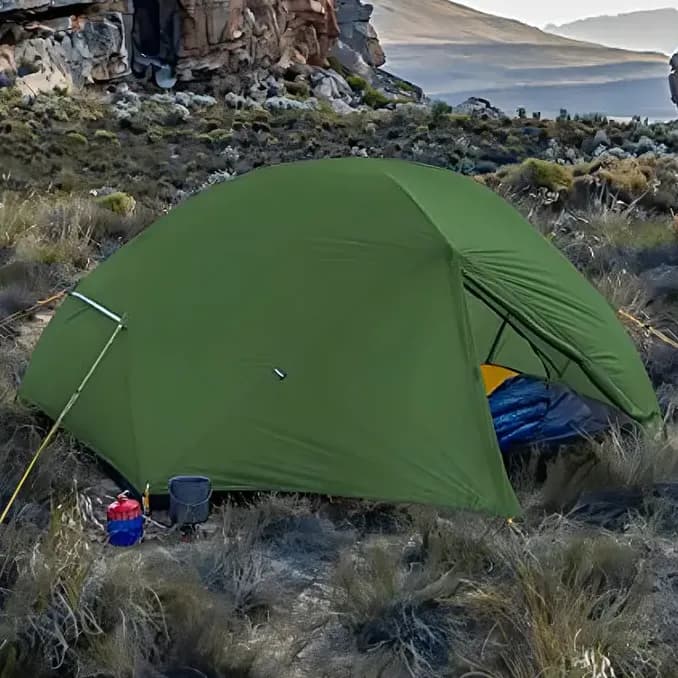 Naturehike Ultralight Mongar 2 NH17T007-M verde oscuro 1x1.35m iglú - 1