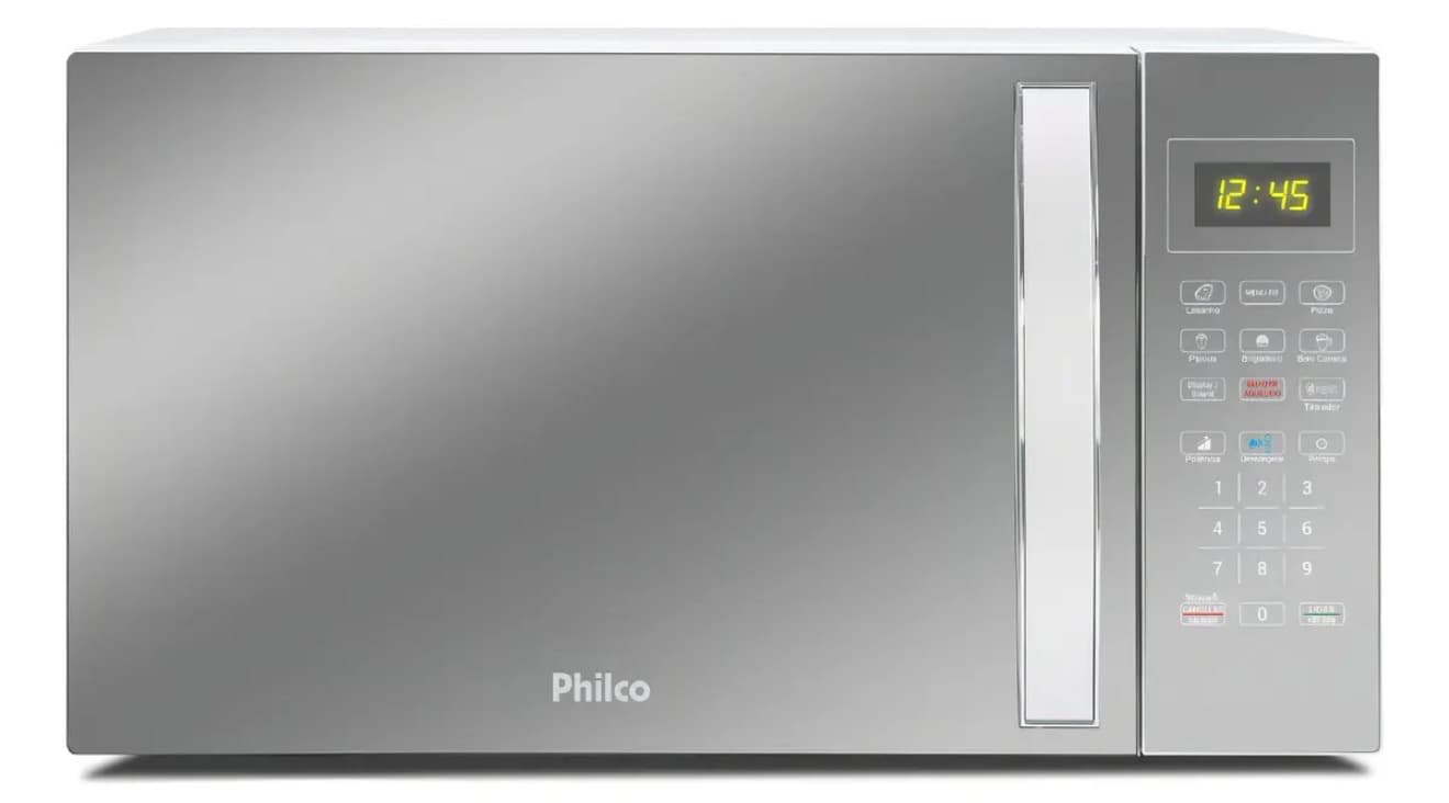 Micro-ondas 33L Philco Limpa Fácil PMO38E 1400W 220V - 1