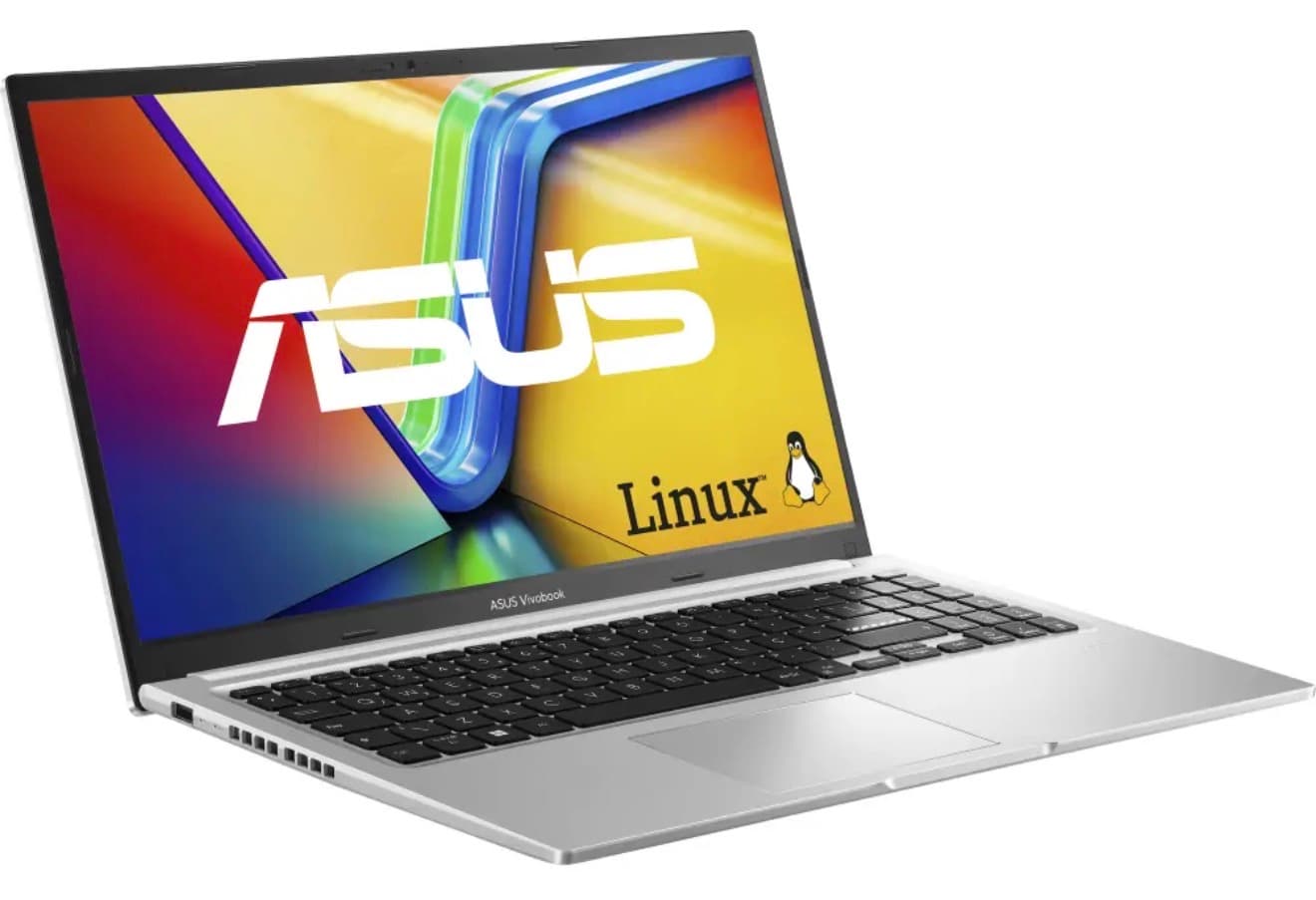 Notebook ASUS Vivobook 15 M1502, AMD Ryzen 7, 8 GB RAM, 512 GB SSD, KeepOS Linux, Cool Silver - M1502YA-NJ611 - 1