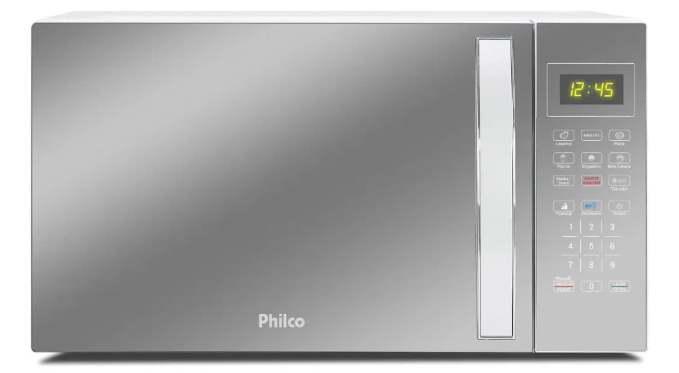Micro-ondas 33L Philco Limpa Fácil PMO38E 1400W 127V - 1